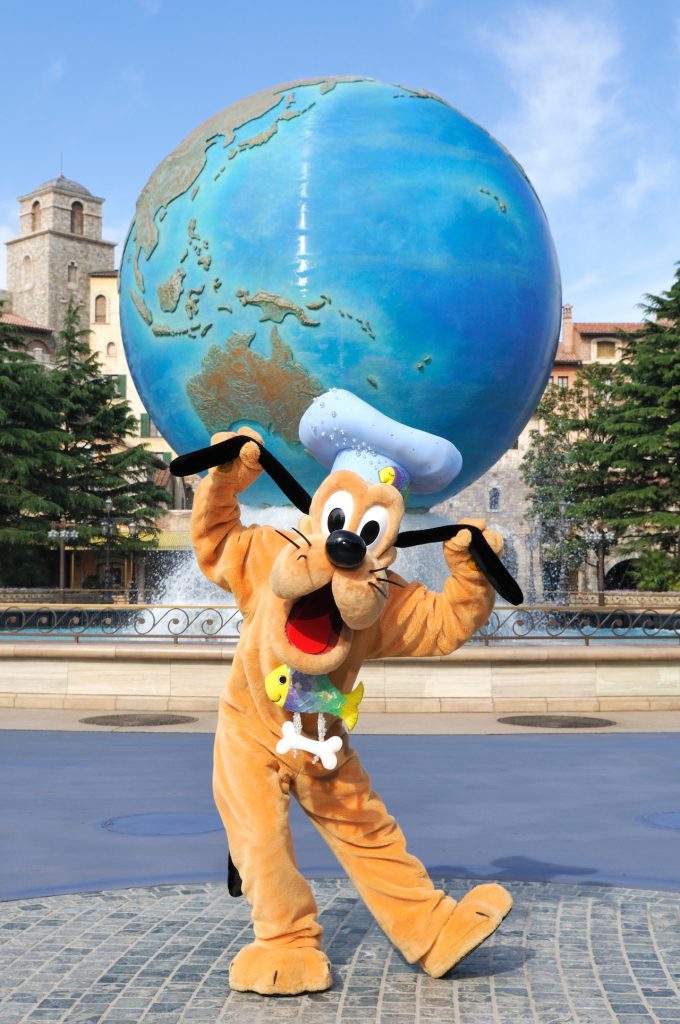 Pluto at Tokyo Disneyland