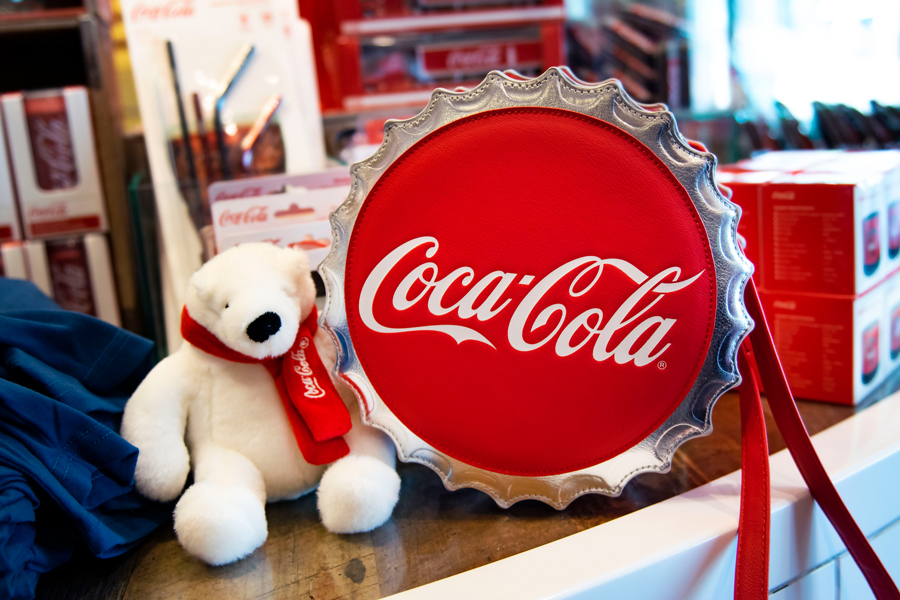 Items from the Coca-Cola x Walt Disney World Resort Collection at Disney Springs