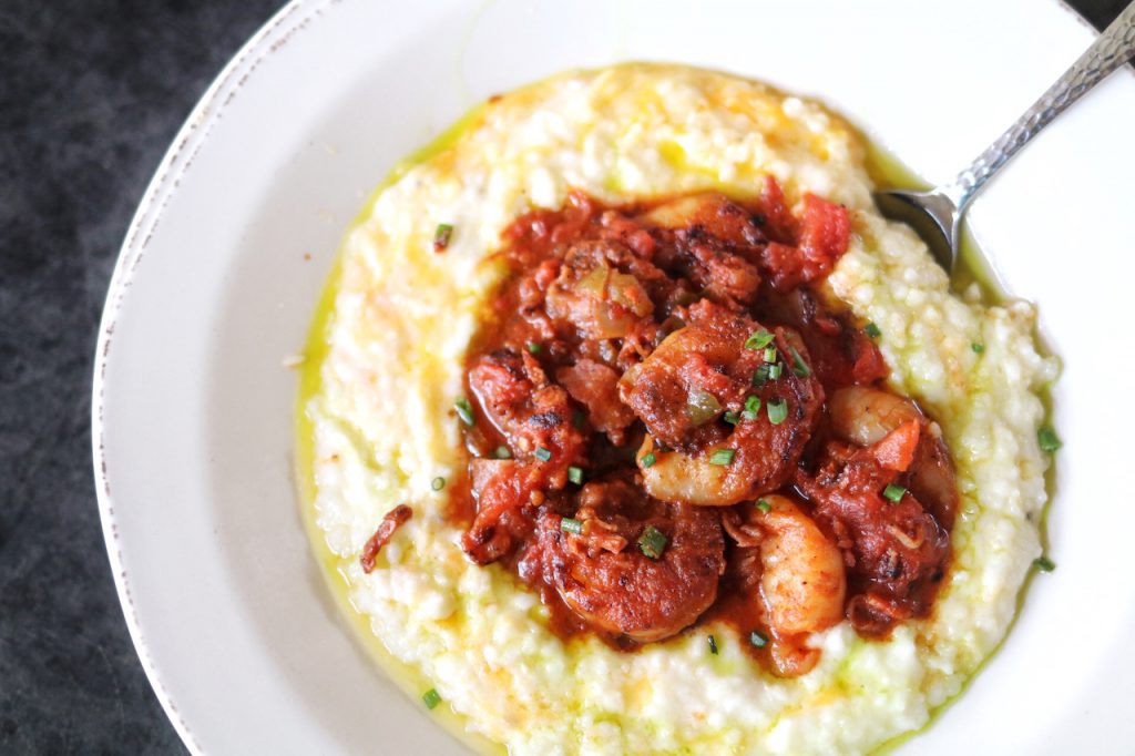 Shrimp and Grits from Chef Art Smith’s Homecomin’ for Weekday Delights at Disney Springs for the Fall 2020 Season