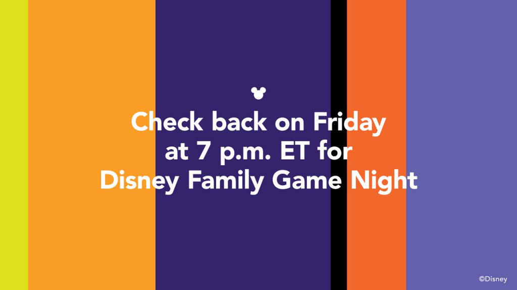 #DisneyMagicMoments:  Join Us for a Special ‘Halloween’ Edition of Disney Family Game Night with Guest Appearance by Michael Strahan – Oct. 30 at 7PM ET