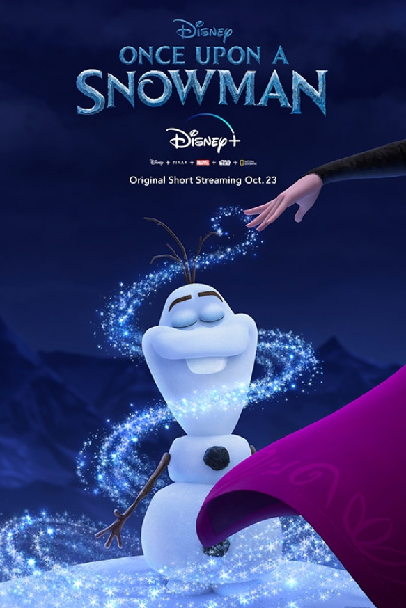 "Once Upon a Snowman" poster