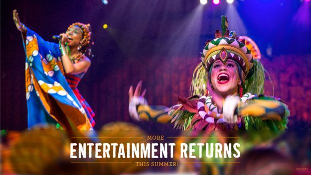 More Entertainment Returns This Summer with a Celebration of ‘Festival of the Lion King’ at Disney’s Animal Kingdom