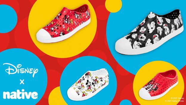 Disney Teams Up with Native Shoes for an All-New Collection Now Available at shopDisney.com and Select Disney Parks, Coming Soon to Disney Stores
