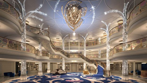 Disney Weddings Will Take Place In The Grand Hall Aboard the Disney Wish Starting Summer 2022