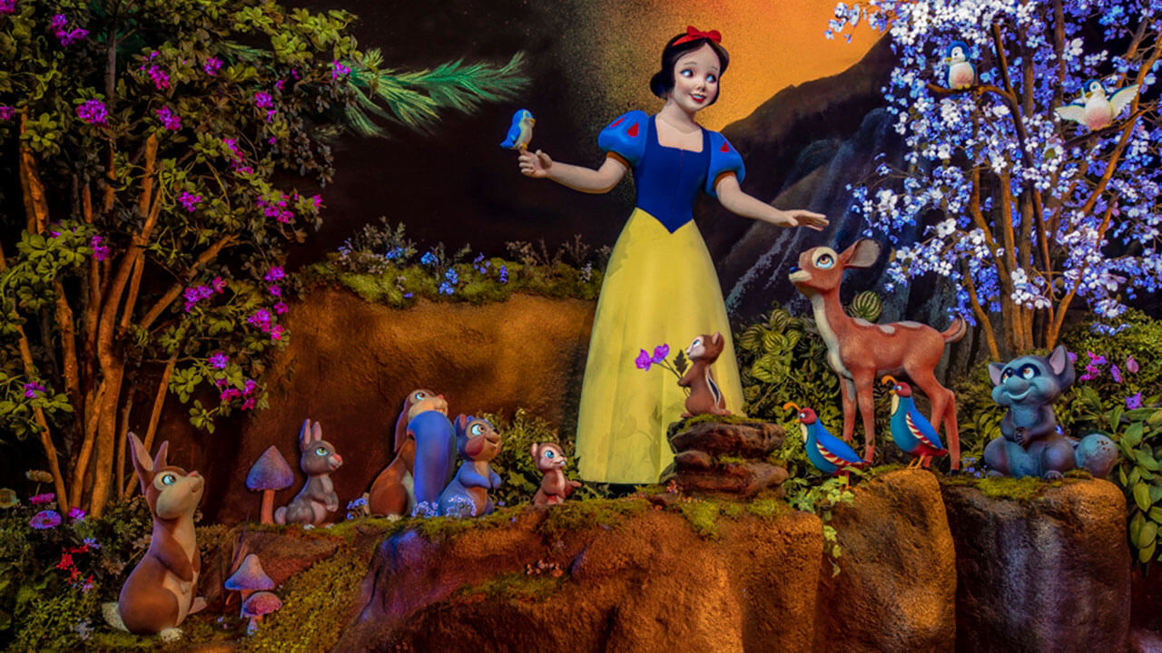 Spot the Woodland Creatures Inside Snow White’s Enchanted Wish at Disneyland Park
