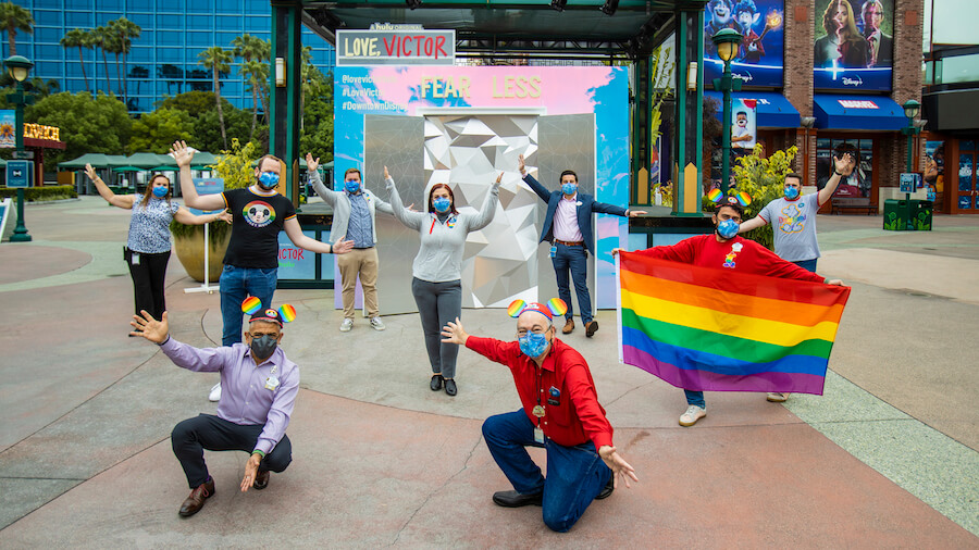 Hulu’s ‘Love, Victor’ Celebrates Pride Month with Photo Opportunities at both Downtown Disney District and Disney Springs!